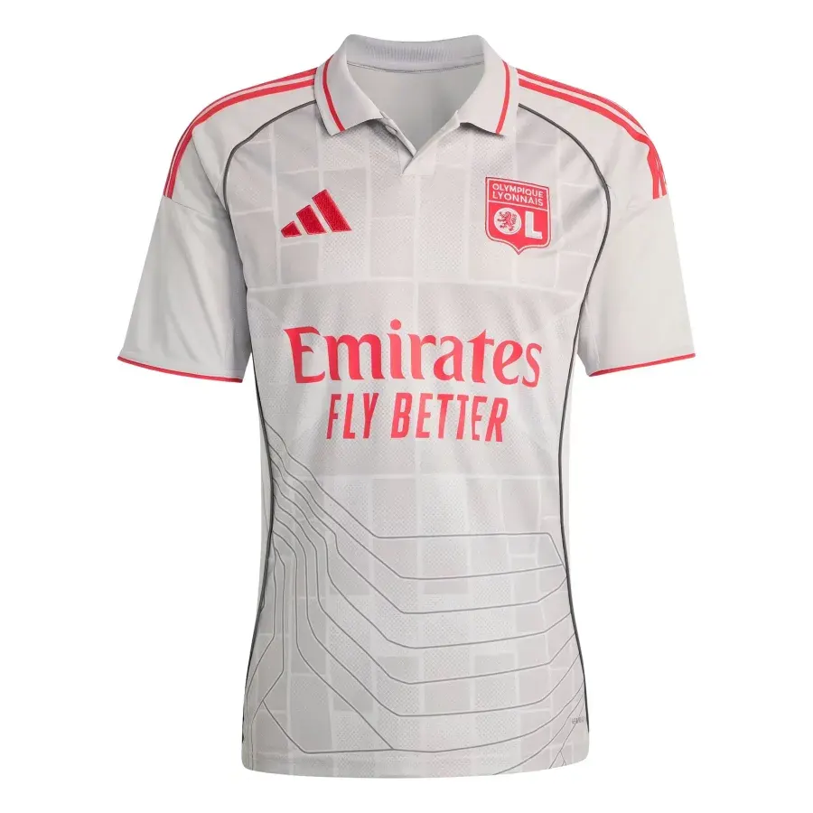 Maillot Third Ol 2025-2026 — Gris