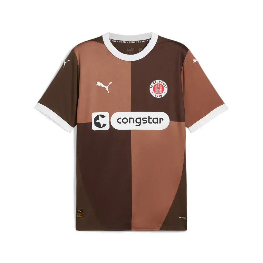 Maillot Domicile St Pauli 2024-2025 — Marron