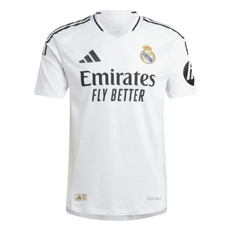 Maillot Domicile Authentique Real Madrid 2024-2025 — Blanc