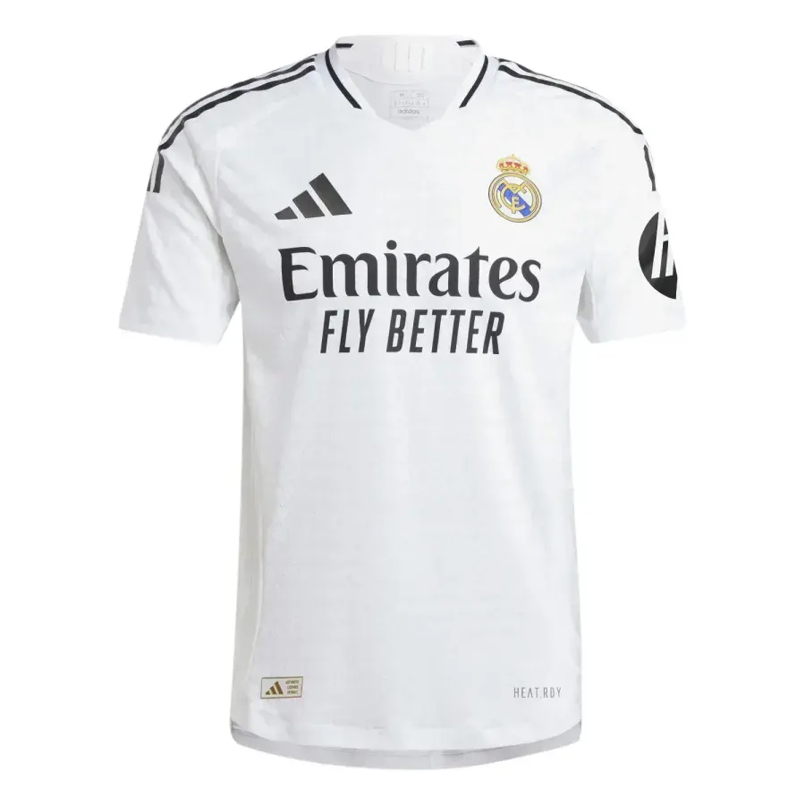 Maillot Domicile Authentique Real Madrid 2024-2025 — Blanc