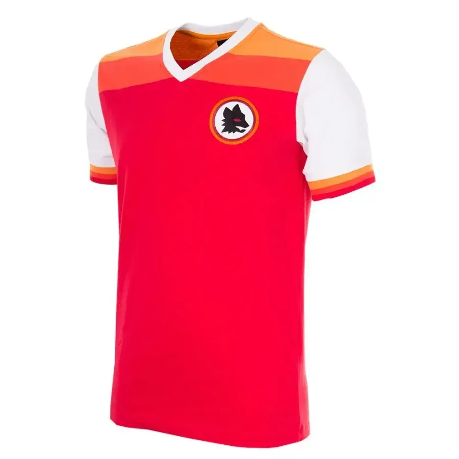 Maillot Extérieur As Roma 1978-1979 — Rouge