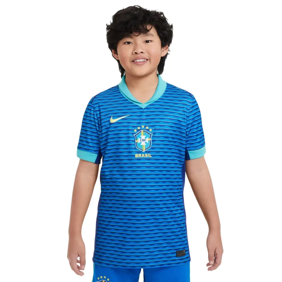Maillot Extérieur enfant Bresil 2024-2025 — Bleu