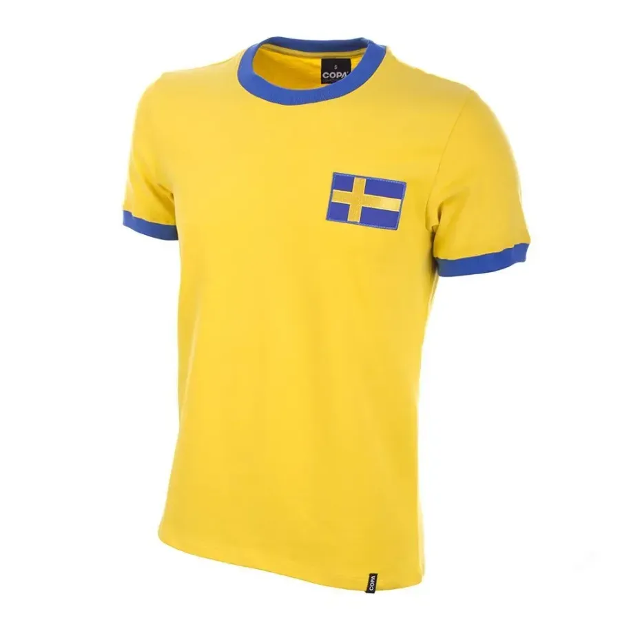 Maillot Domicile Suede 1970-1971 — Jaune