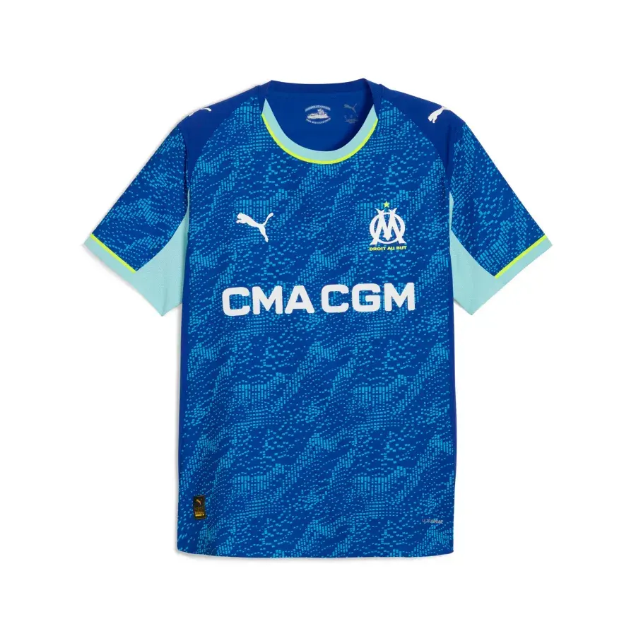 Maillot Third Authentique Om 2025-2026 — Bleu