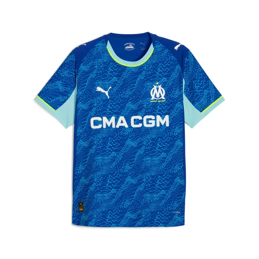 Maillot Third Authentique Om 2025-2026 — Bleu