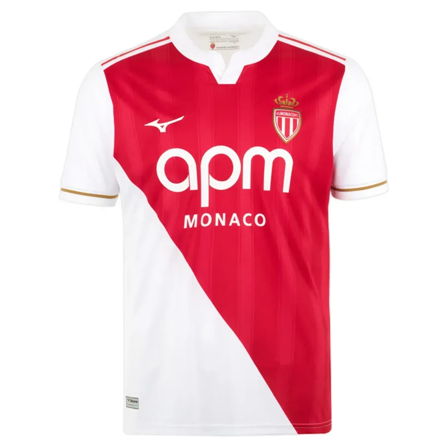 Maillot Domicile enfant As Monaco 2025-2026 — Rouge