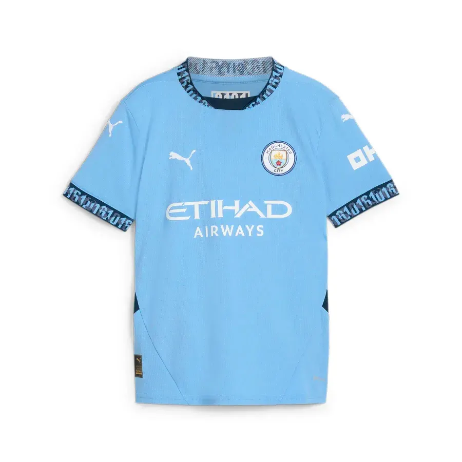 Maillot Domicile enfant Manchester City 2024-2025 — Bleu