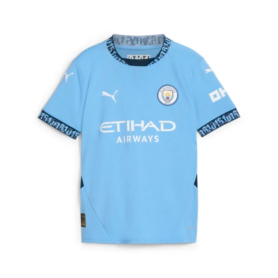 Maillot Domicile enfant Manchester City 2024-2025 — Bleu