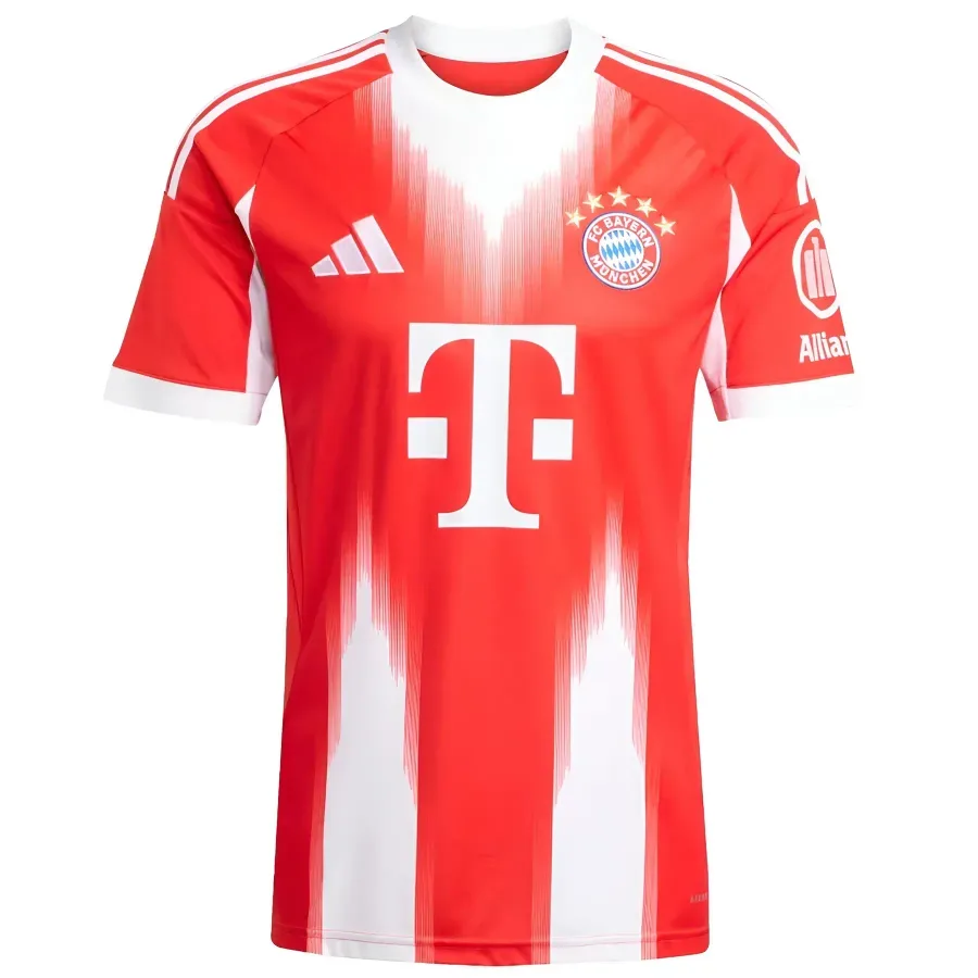 Maillot Domicile Bayern Munich 2025-2026 — Rouge