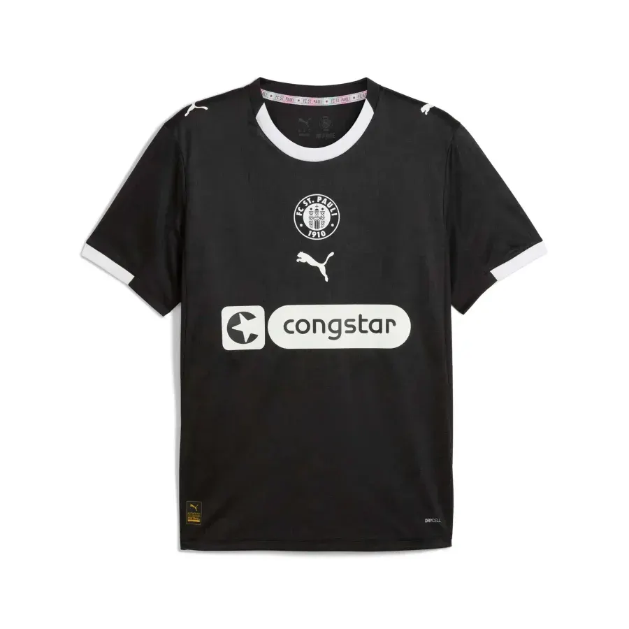 Maillot Third St Pauli 2025-2026 — Noir