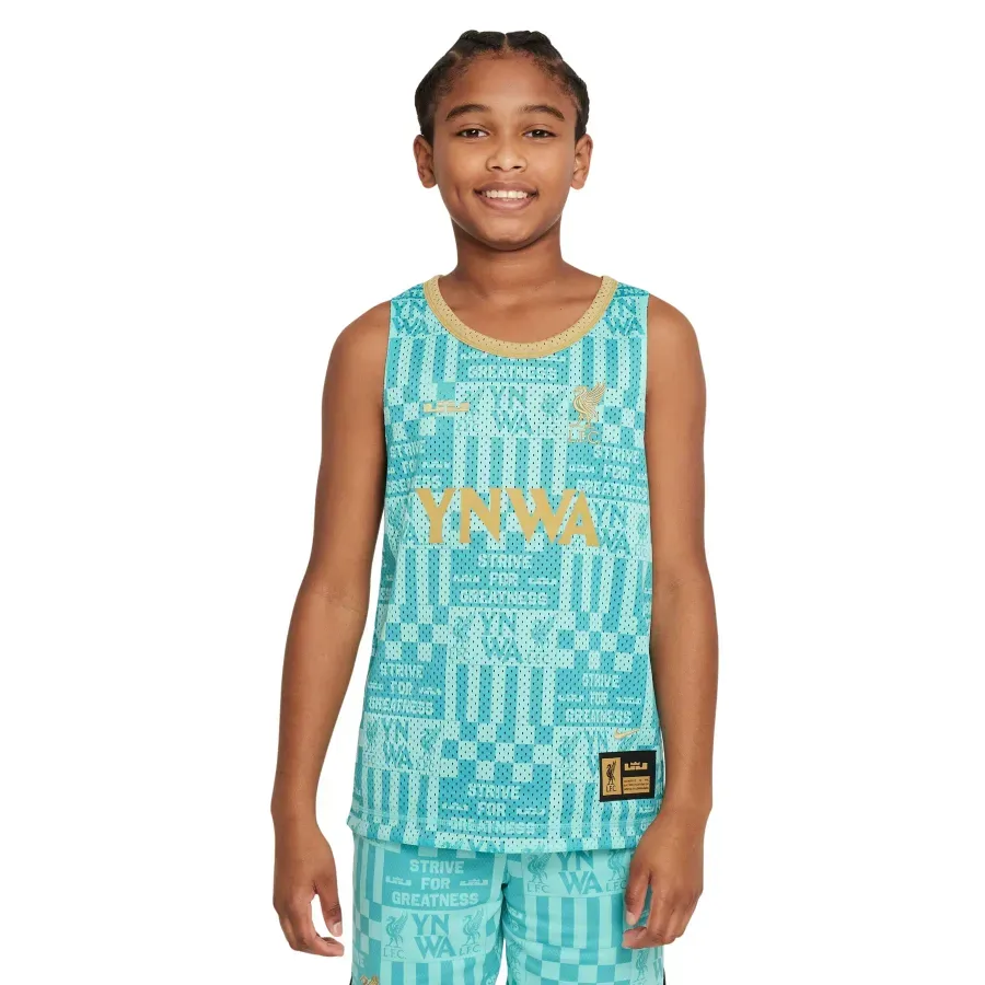Maillot enfant Liverpool — Vert