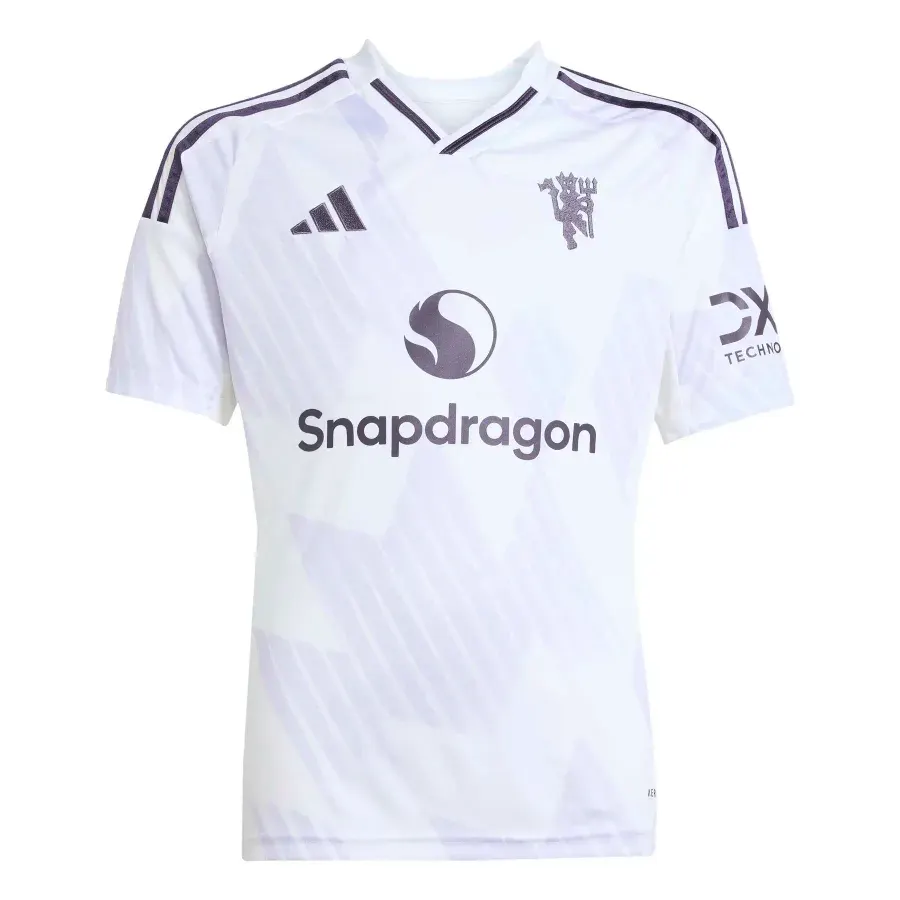 Maillot Extérieur enfant Manchester United 2025-2026 — Blanc