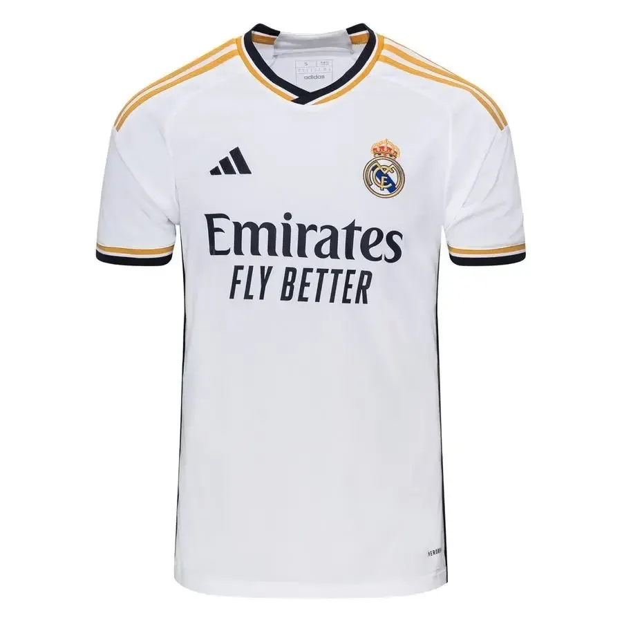 Maillot Domicile enfant Real Madrid 2023-2024 — Blanc