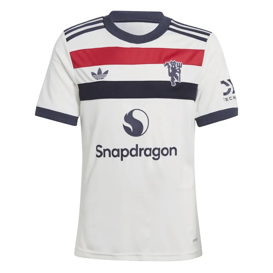 Maillot Third enfant Manchester United 2024-2025 — Blanc