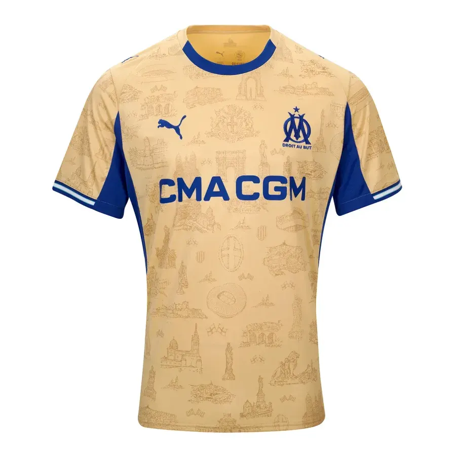 Maillot Om 2025-2026 — Doré