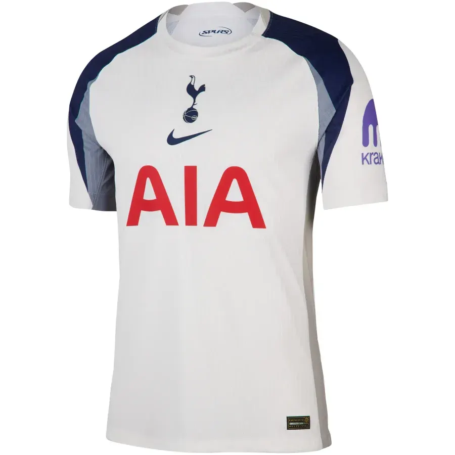 Maillot Domicile Authentique Tottenham 2025-2026 — Blanc