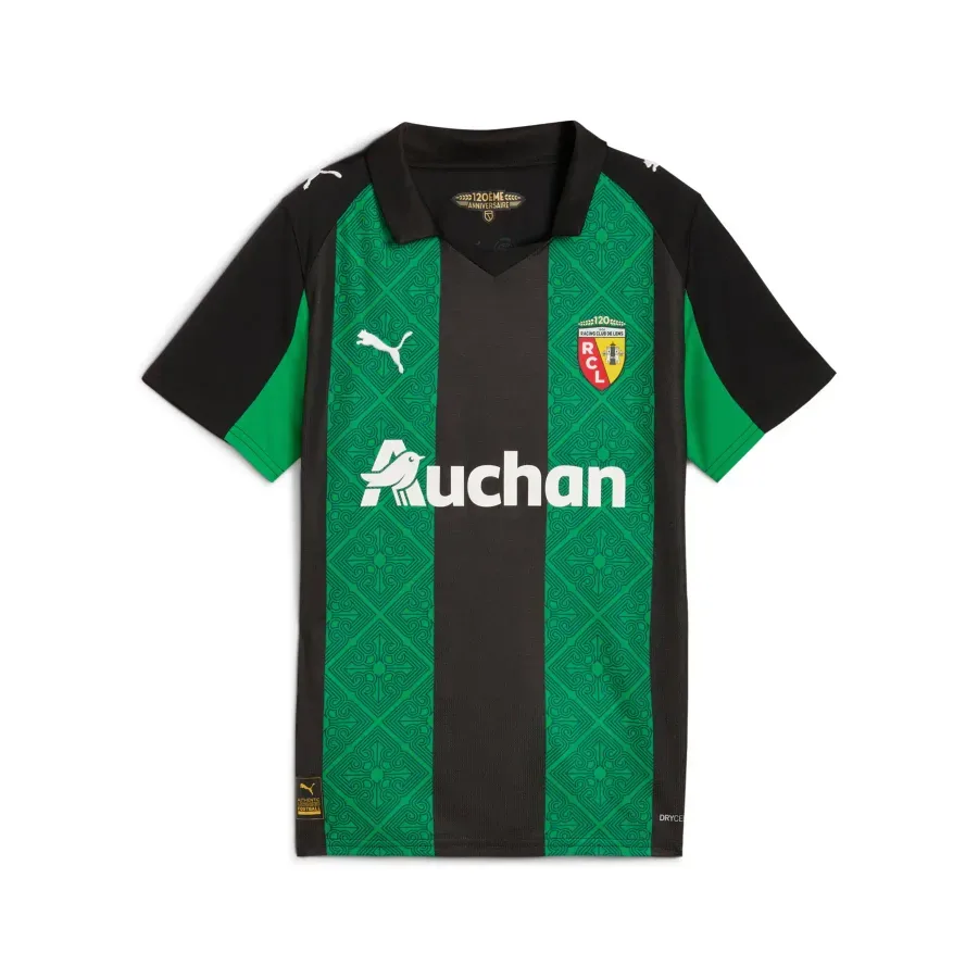 Maillot Extérieur enfant Rc Lens 2025-2026 — Noir