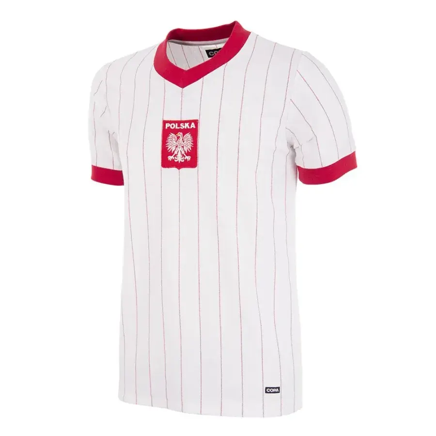 Maillot Pologne 1982-1983 — Blanc