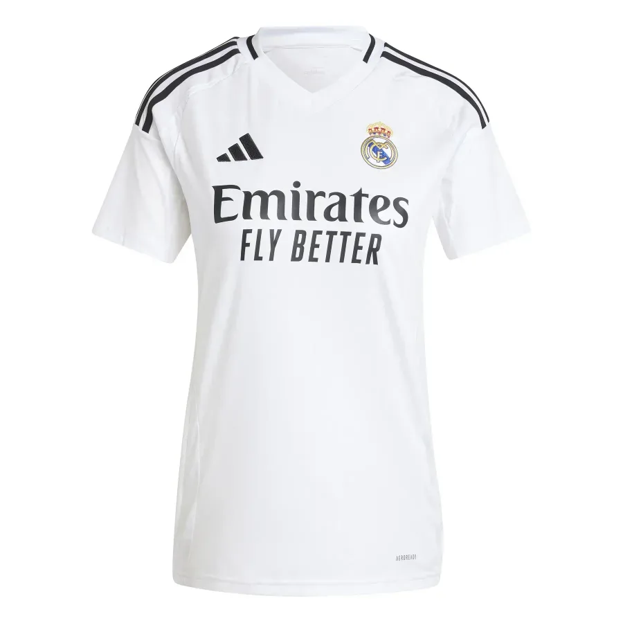 Maillot Domicile femme Real Madrid 2024-2025 — Blanc