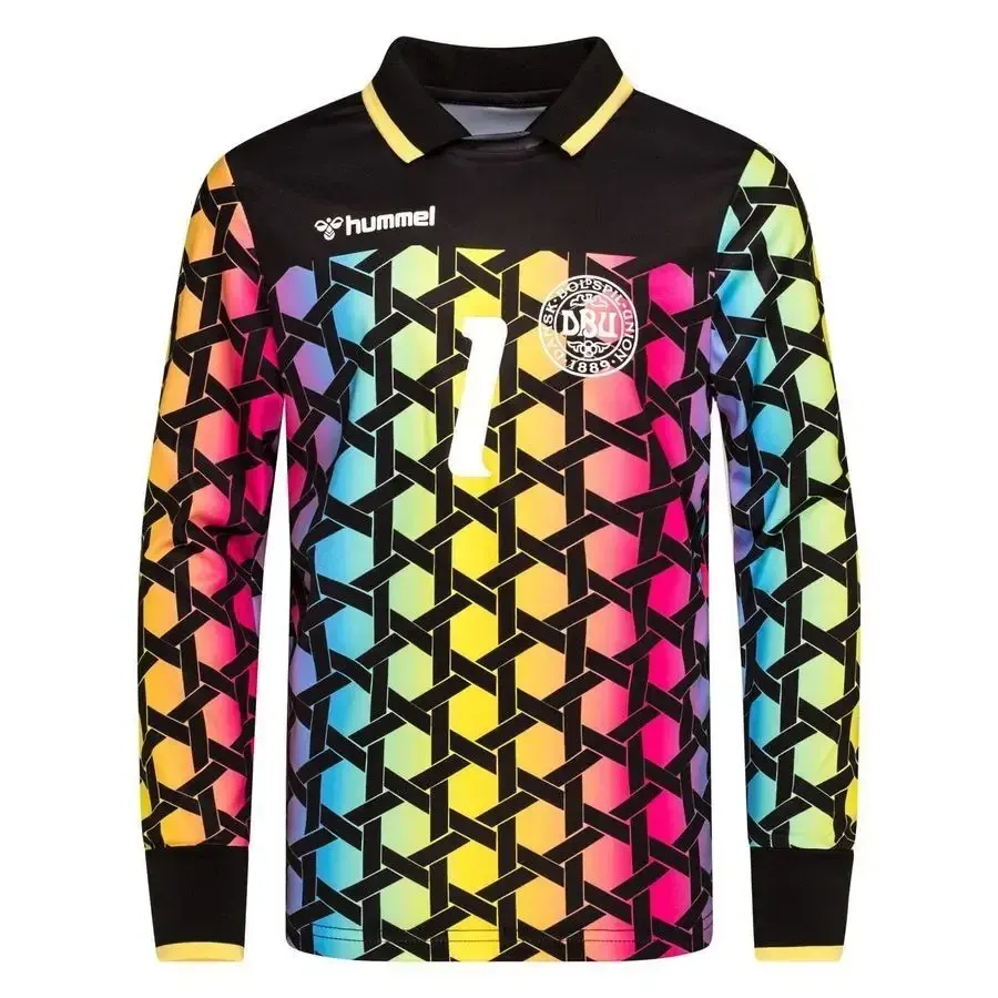 Maillot Gardien manches longues enfant Danemark — Multicolore