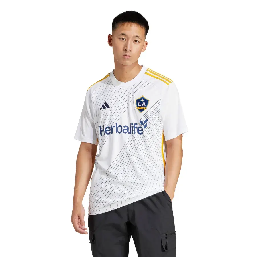 Maillot Domicile Authentique manches longues La Galaxy 2025-2026 — Blanc
