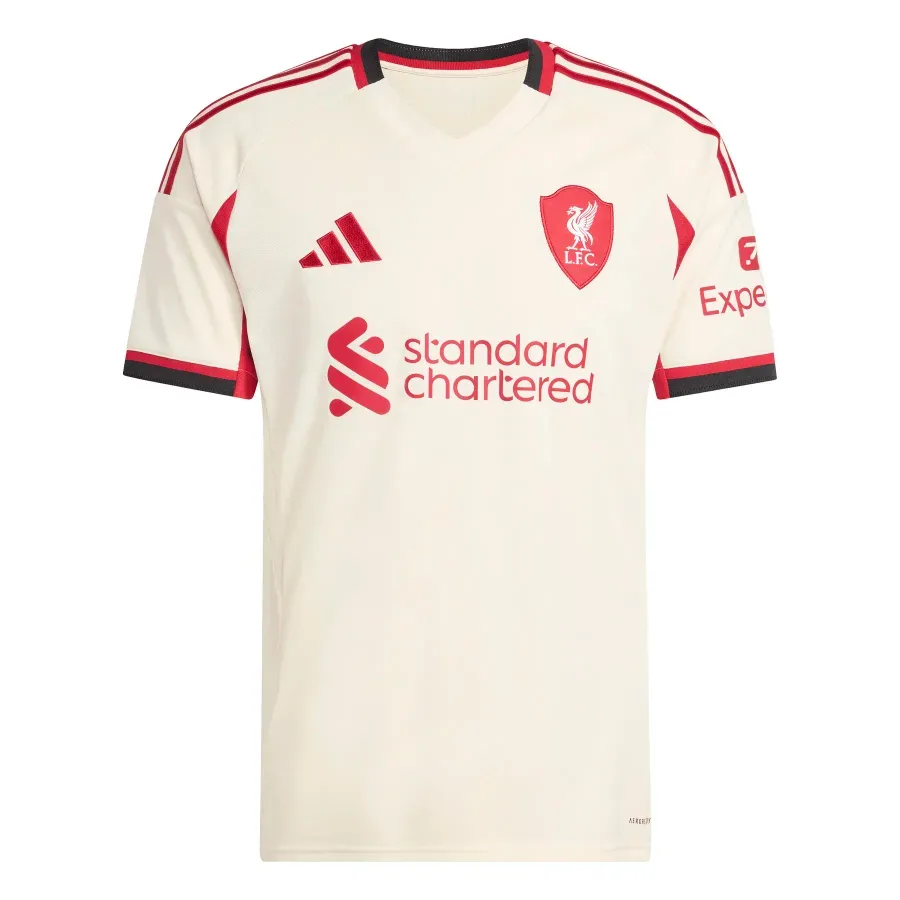 Maillot Extérieur Liverpool 2025-2026 — Blanc