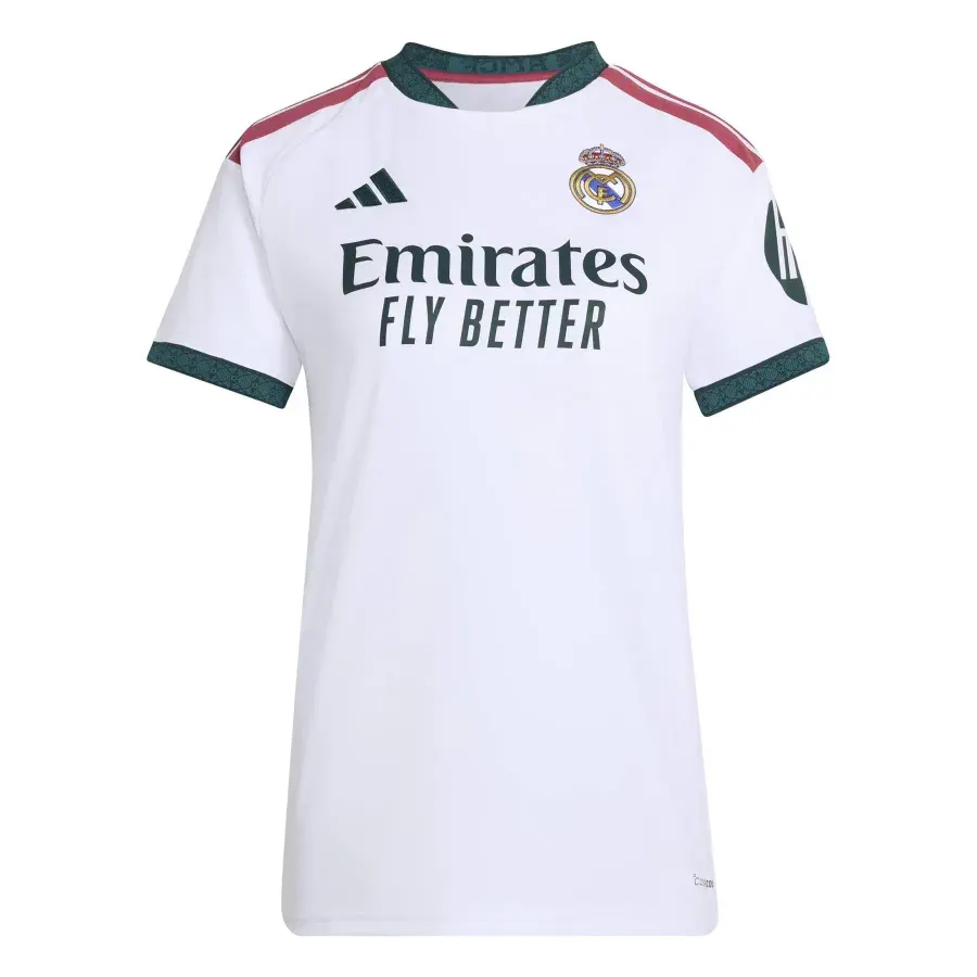 Maillot Domicile femme Real Madrid 2026-2027 — Blanc