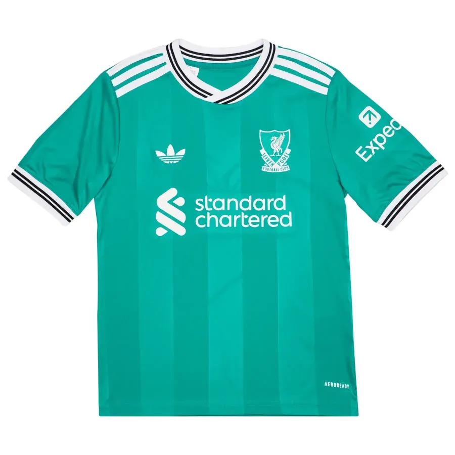 Maillot Third enfant Liverpool 2025-2026 — Vert