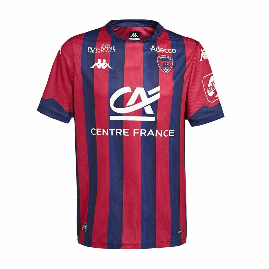 Maillot Domicile Clermont Foot 2026-2027 — Rouge