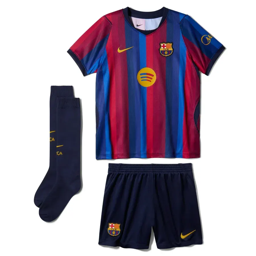 Maillot Domicile enfant Fc Barcelone 2026-2027 — Jaune