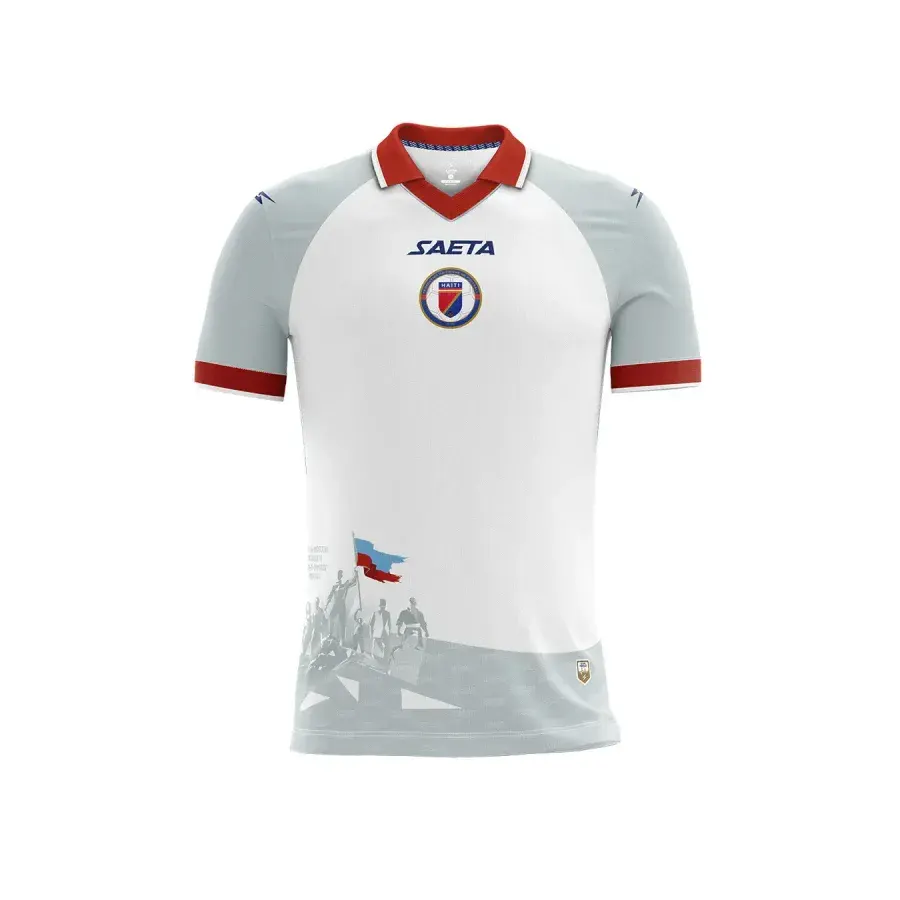 Maillot Extérieur Haiti 2026-2027 — Blanc