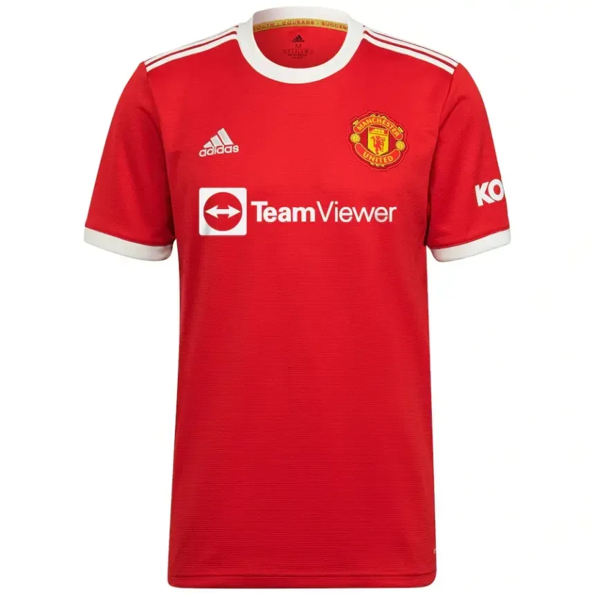 Maillot Domicile Manchester United 2021-2022 — Rouge