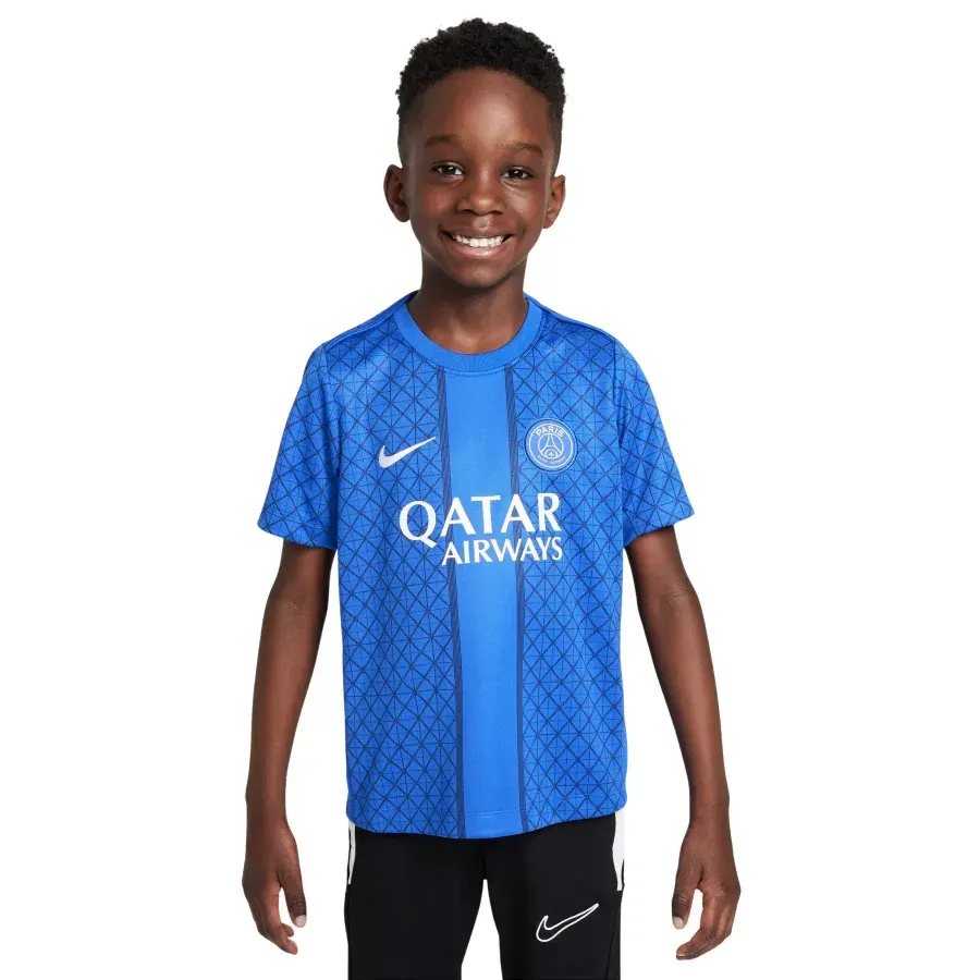 Maillot enfant femme Psg 2025-2026 — Bleu