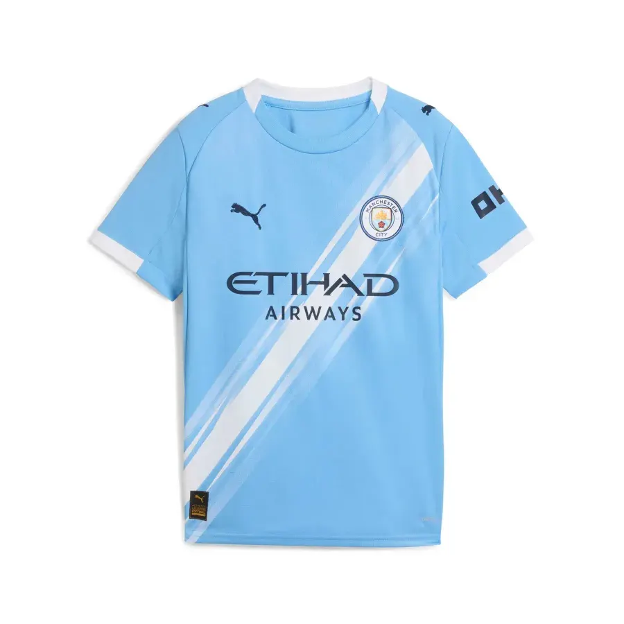 Maillot Domicile enfant Manchester City 2025-2026 — Bleu