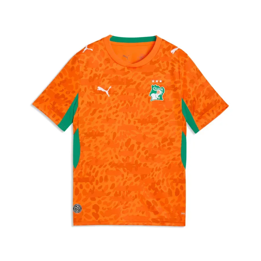 Maillot Domicile enfant Cote Divoire 2026-2027 — Orange