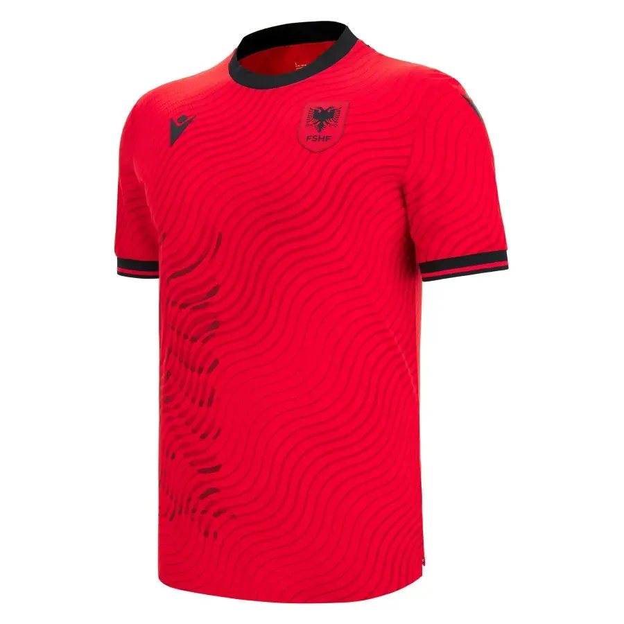 Maillot Domicile Authentique Albanie 2026-2027 — Rouge