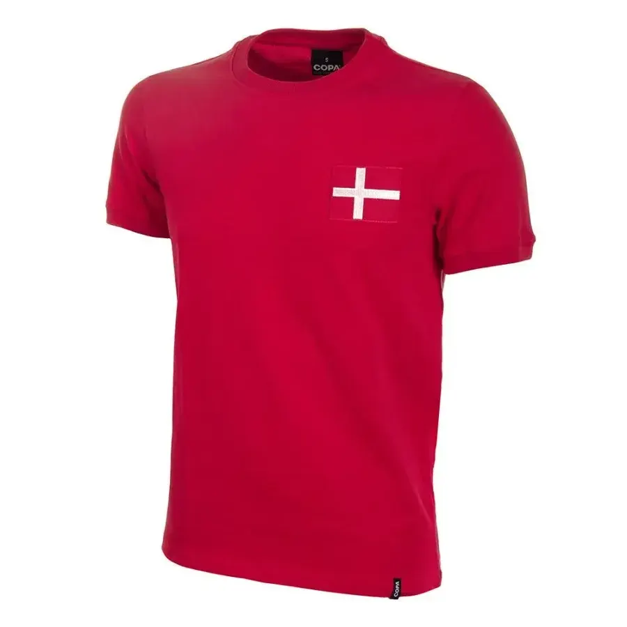 Maillot Domicile Danemark 1970-1971 — Rouge