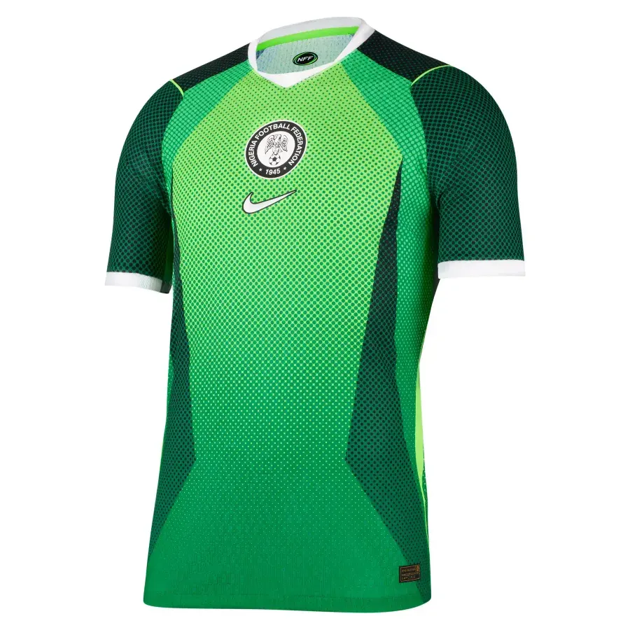 Maillot Domicile Authentique Nigeria 2026-2027 — Vert