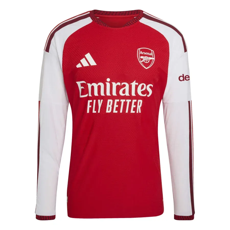 Maillot Domicile Authentique manches longues Arsenal 2026-2027 — Rouge