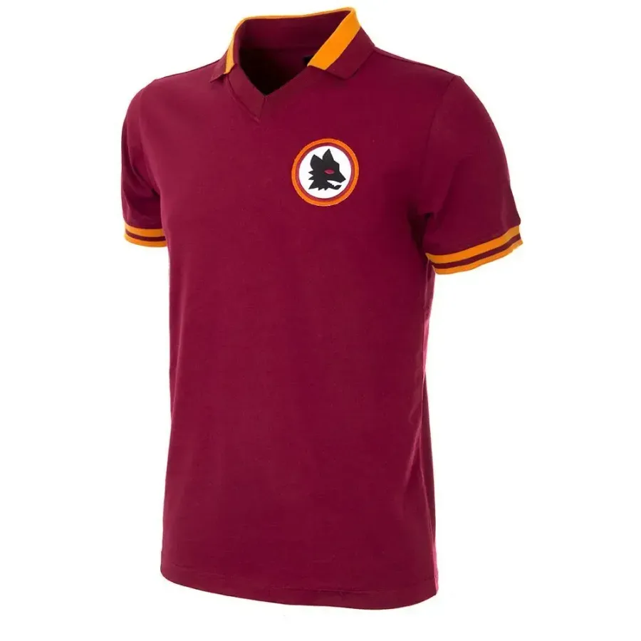 Maillot Domicile As Roma 1978-1979 — Rouge