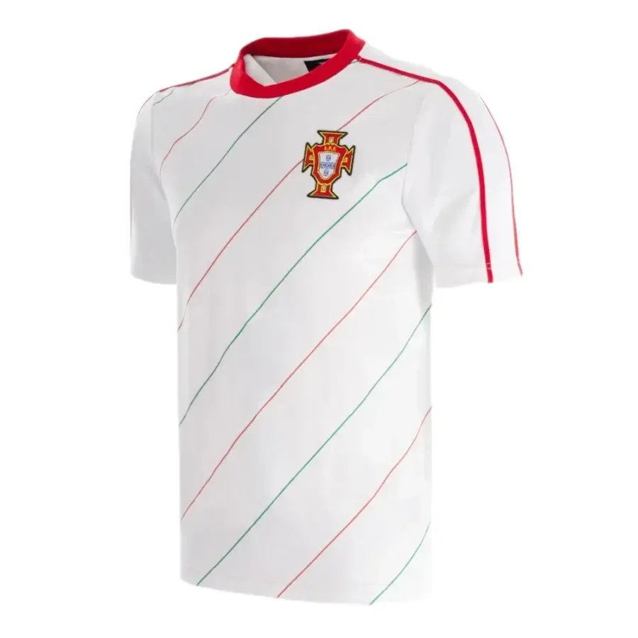Maillot Extérieur Portugal 1984-1985 — Blanc