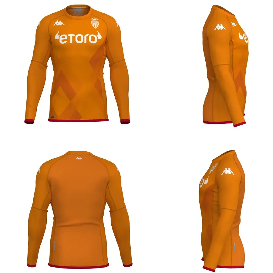 Maillot Gardien manches longues As Monaco 2022-2023 — Orange