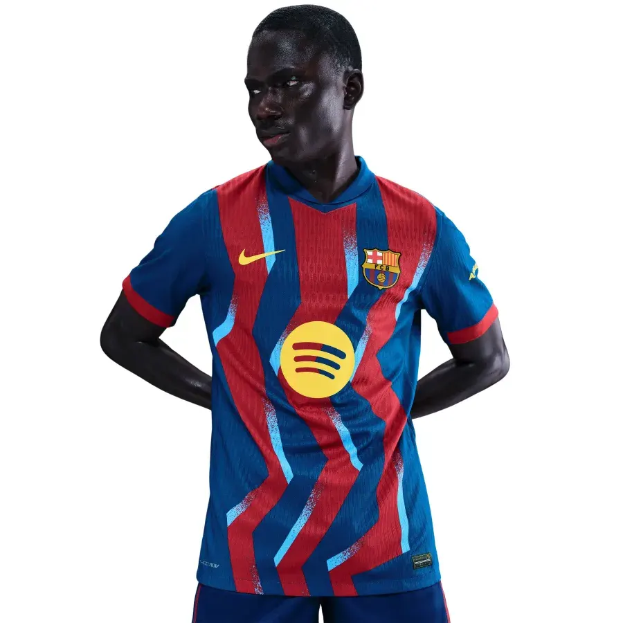 Maillot Fourth Authentique Fc Barcelone 2025-2026 — Bleu