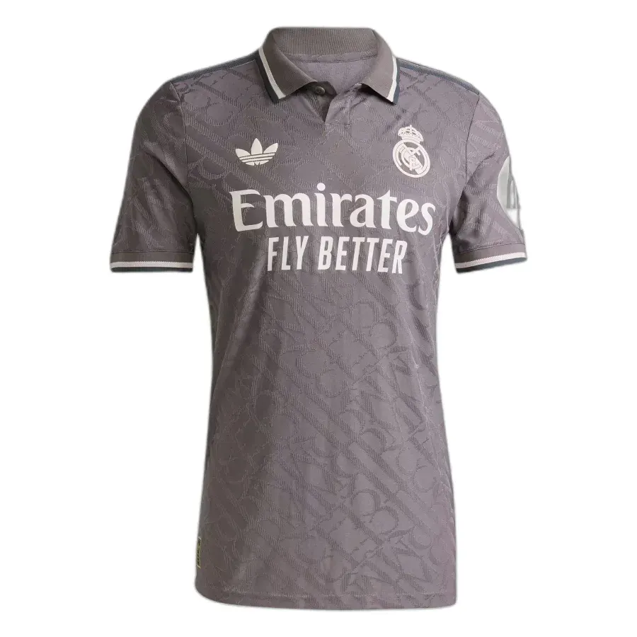 Maillot Third Authentique Real Madrid 2024-2025 — Gris