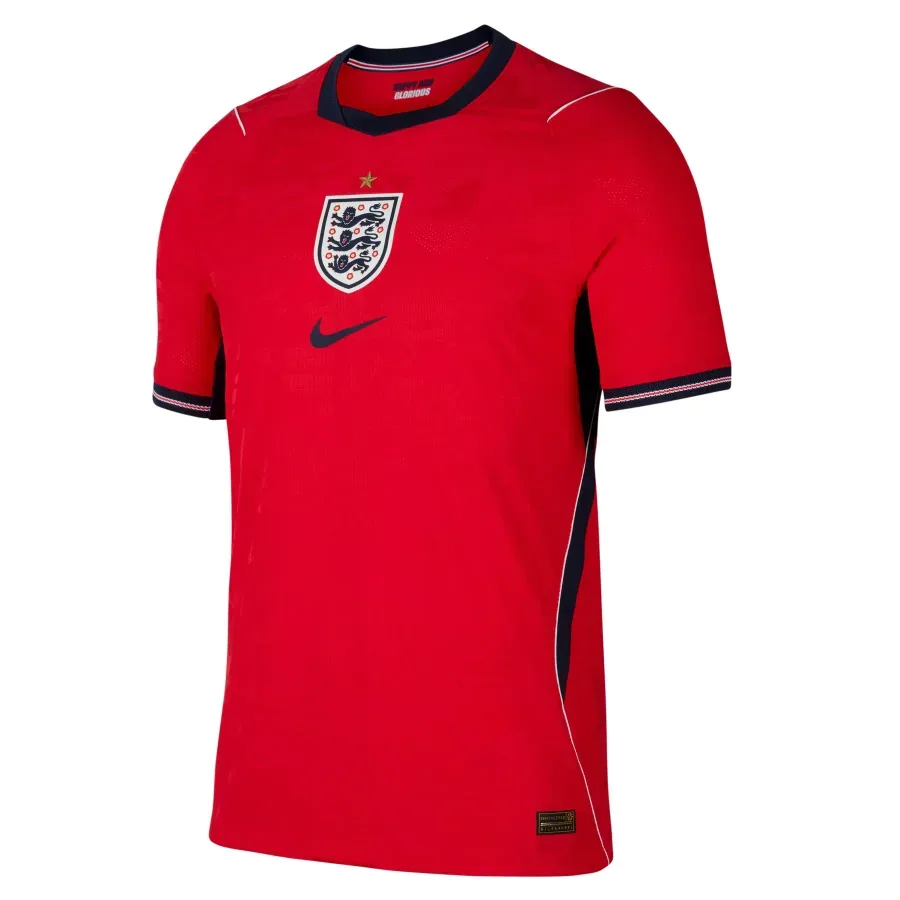 Maillot Extérieur Authentique Angleterre 2026-2027 — Rouge