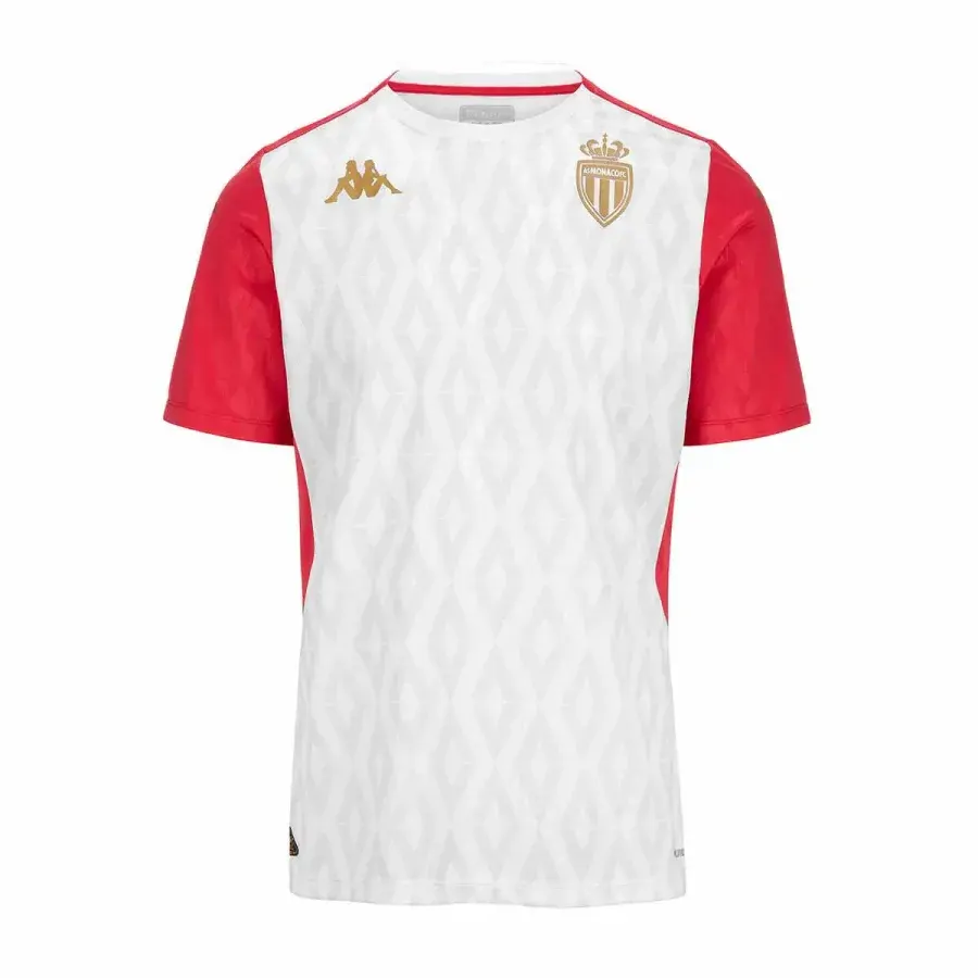 Maillot enfant As Monaco 2024-2025 — Blanc
