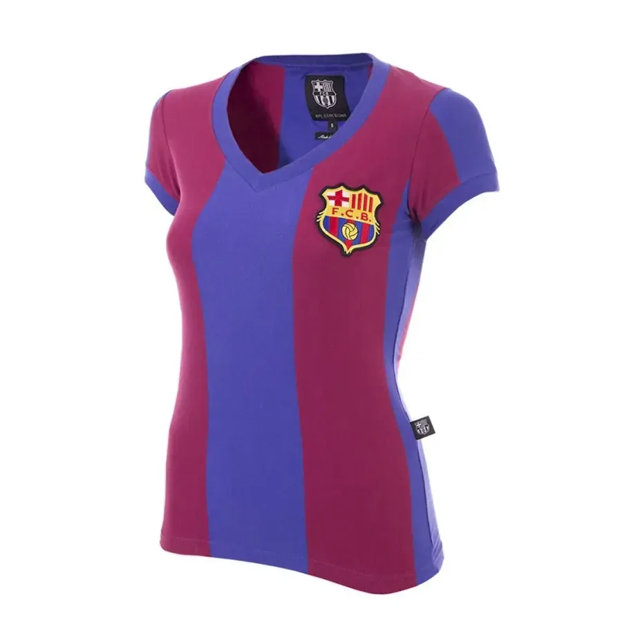 Maillot femme Fc Barcelone 1976-1977 — Bleu