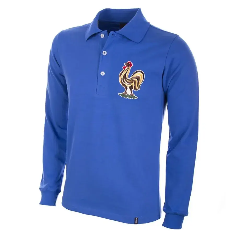 Maillot Domicile manches longues France 1950-1951 — Bleu