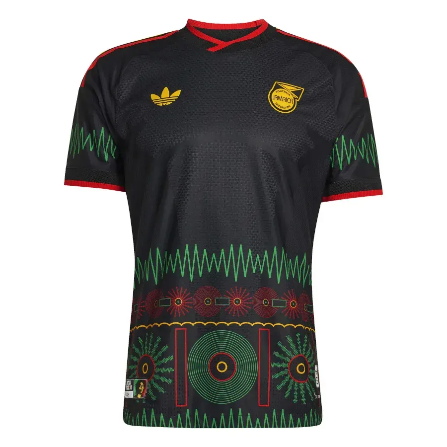 Maillot Extérieur Authentique Jamaique 2026-2027 — Noir