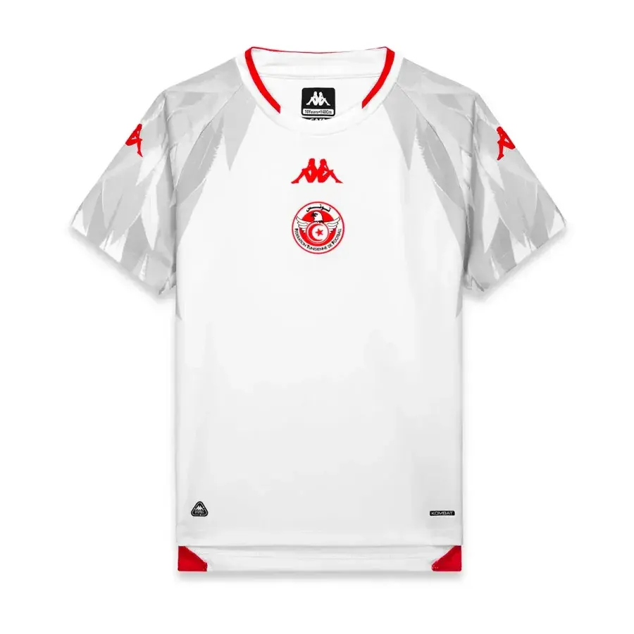 Maillot Domicile enfant Tunisie 2026-2027 — Blanc